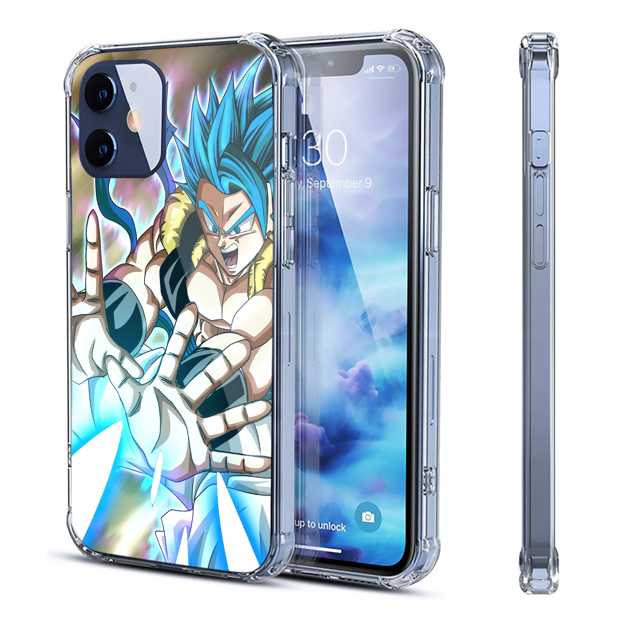 （画像用） ドラゴンボール DRAGON BALL 【iPhone 12シリーズ対応】透明スマホケース（クリアソフトケース）